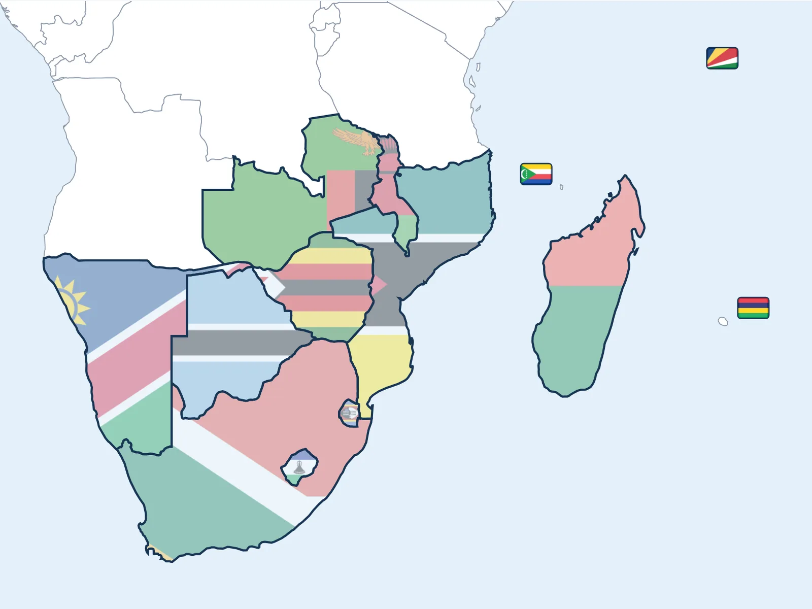 África Austral y el Índico